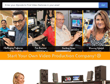 Tablet Screenshot of homevideostudio.com